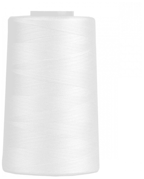 Нитки Sewing Thread 40/2 5000 ярд. цвет - белый 100% п/э в Амурске